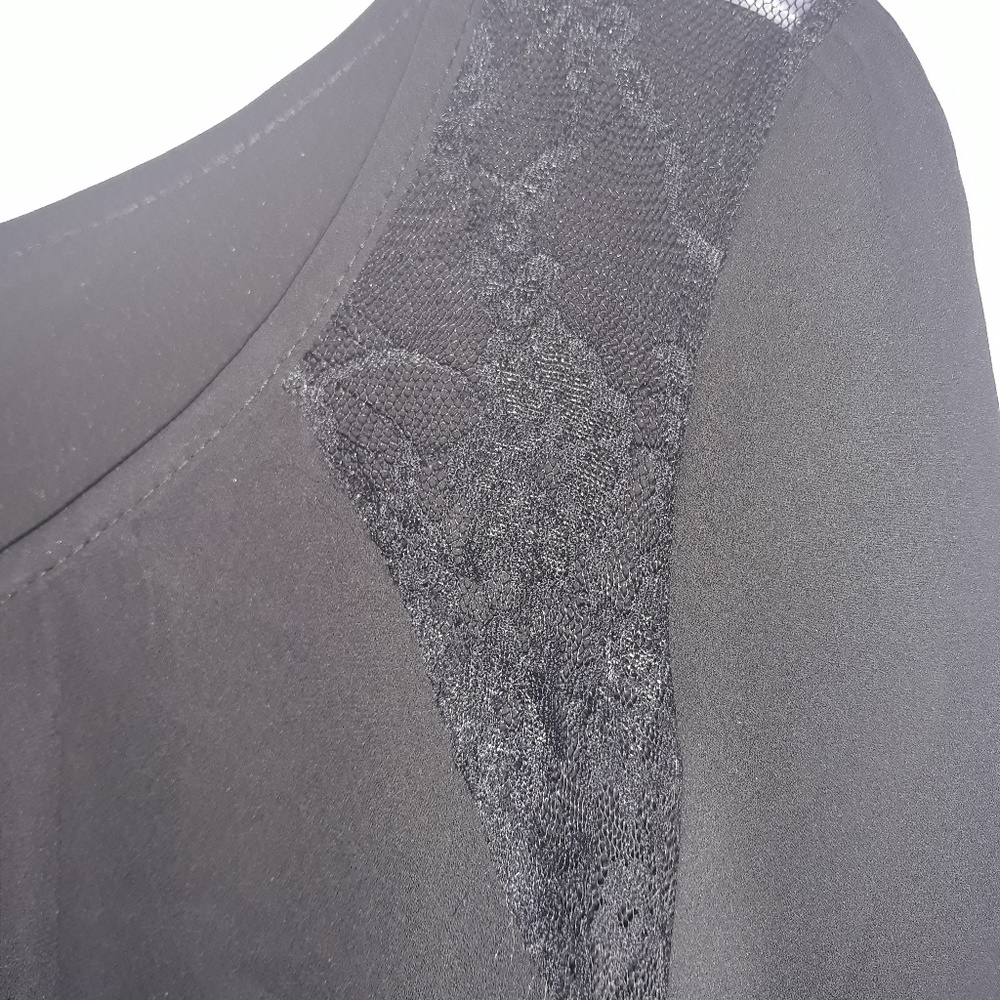 Lace sheer top